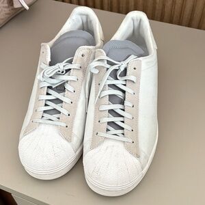 Adidas Super stars White and Gray Sneakers
